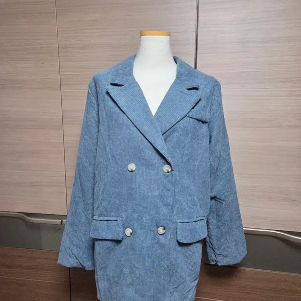 [BUNJANG] Corduroy Double Jacket / 미상품) 봄.가을 코듀로이 더블자켓