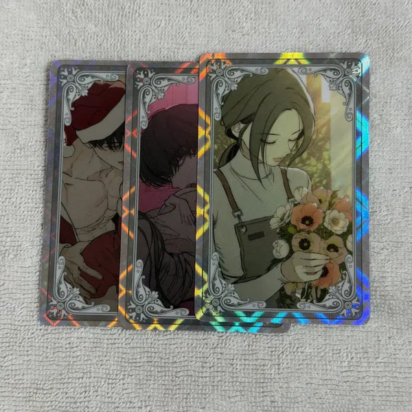 [BUNJANG] Sik-eun Kkoch-e Nunmul Hologram Photocard Set / 시든 꽃에 눈물을 홀로그램 카드 3종