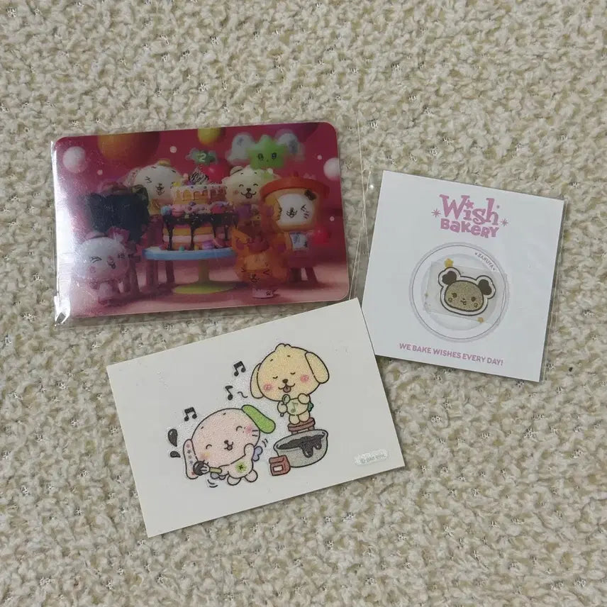 [BUNJANG] NCT WISH Bakery Pop-up Sticker Bundle Set / 엔시티위시 베이커리 팝업 띠부씰 메탈 스티커 일괄 양도