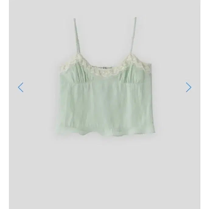 [BUNJANG] Thanat Onett Lace Bustier Mint / 타낫 오네트 레이스 뷔스티에 민트