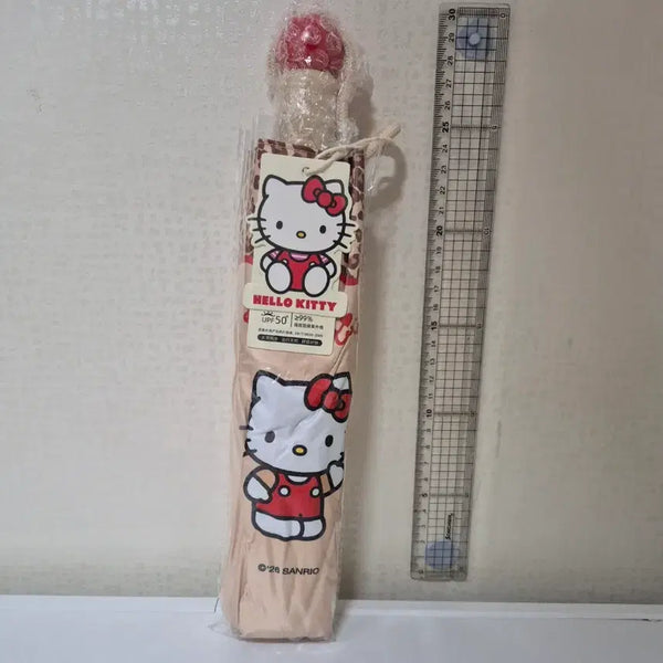 [BUNJANG] Sanrio Hello Kitty Leopard Print Umbrella / [산리오] 키티 호피 양우산