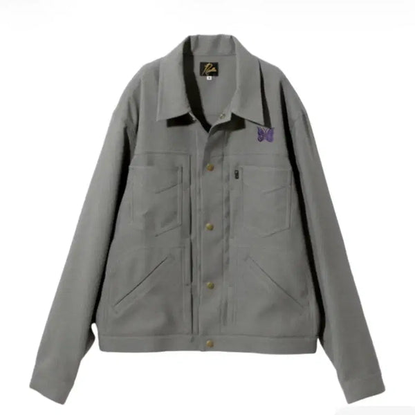 [BUNJANG] Needles Penny Jean Jacket Grey / [L] 니들스 페니진 그레이
