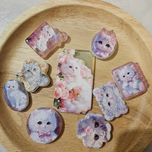 [BUNJANG] Cat Bead Mix for Keychains / 키링재료  고양이비즈믹스
