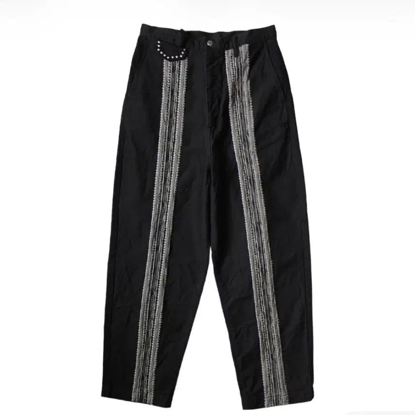 [BUNJANG] Kapital 12oz Arrow Pattern Jacquard Denim Black / [L] 캐피탈 12 온즈 애로우 패턴 자카드 데님 블랙