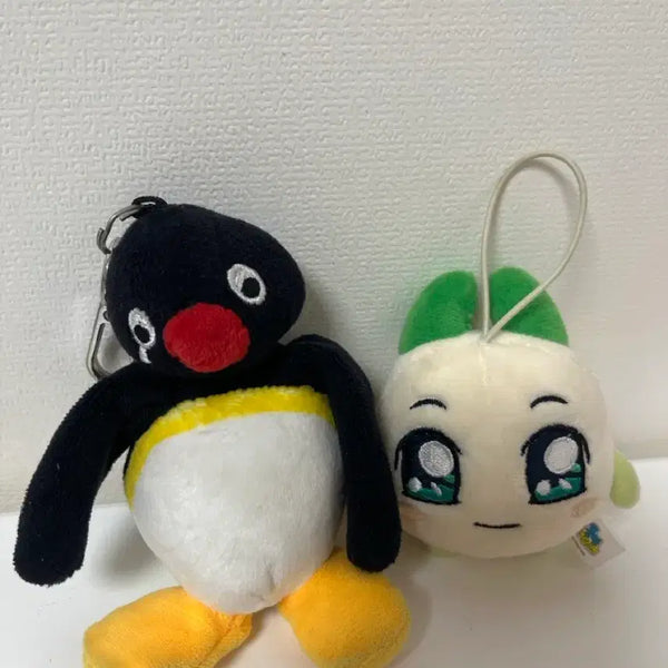 [BUNJANG] Pingu & Onion Kungya Keyring Bundle Set / 핑구, 양파쿵여 키링 일괄