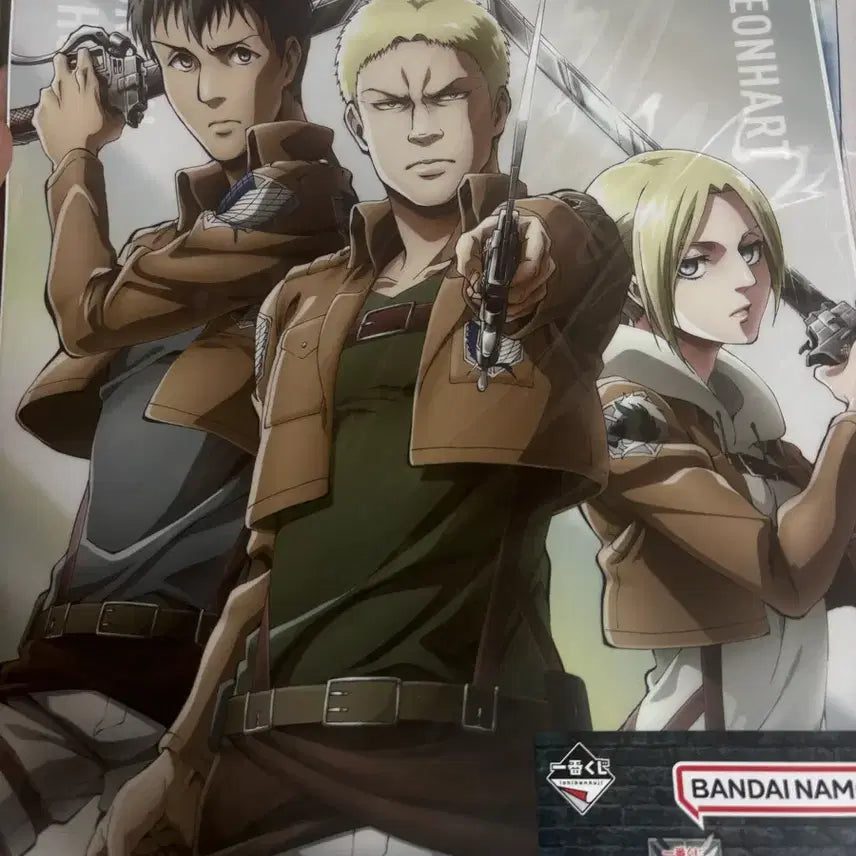 [BUNJANG] Attack on Titan Acrylic Stands & Poster Bundle / 진격의 거인 아크릴 및 포스터 일괄