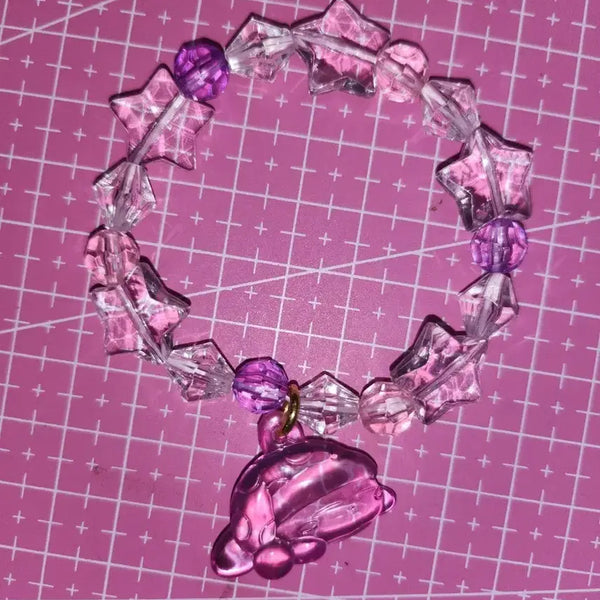 [BUNJANG] Kirby Star Charm Bracelet / 커비 팔찌 가챠 상품 2