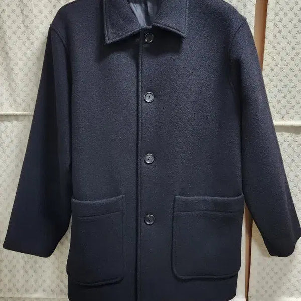 [BUNJANG] Steadyavailable Wool Half Coat Black / 스테디에브리웨어 울 하프 코트 블랙