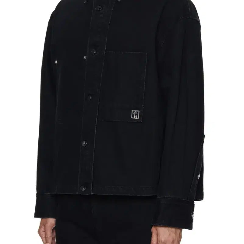 [BUNJANG] Wooyoungmi Cropped Denim Jacket / 우영미 크롭 데님자켓