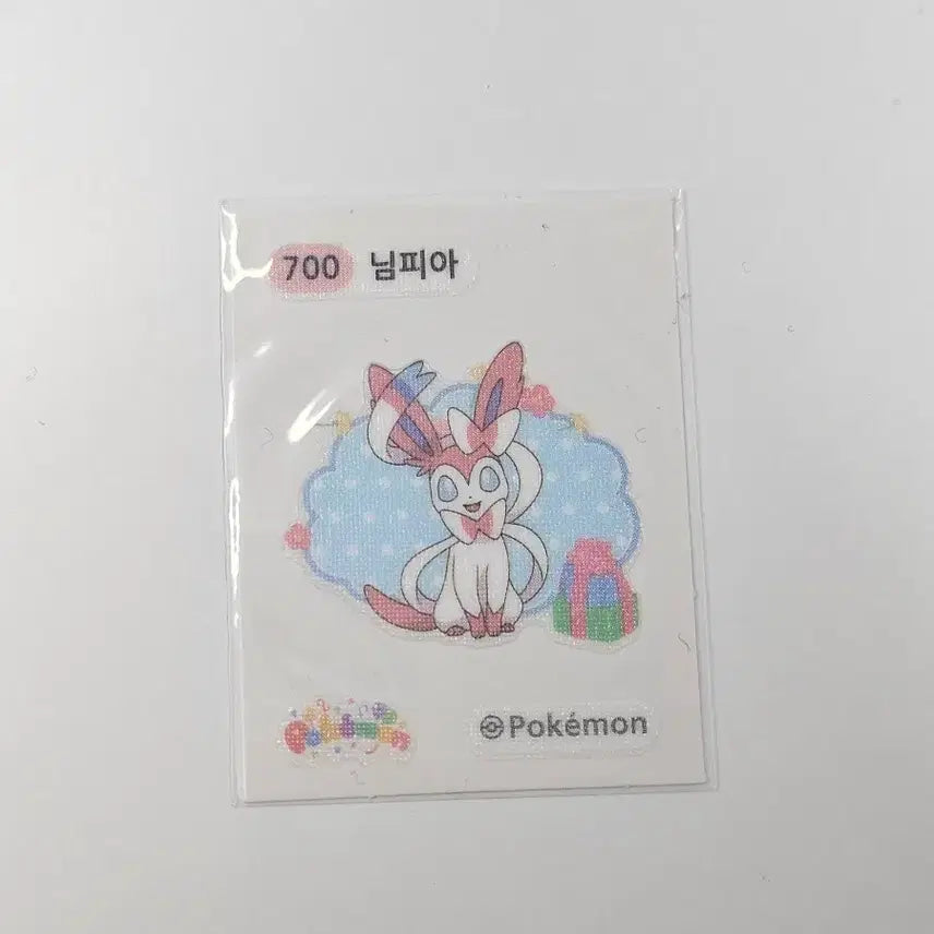 [BUNJANG] Pokemon Nymphia 700 Stick Seal / 포켓몬스터 님피아 띠부씰 700