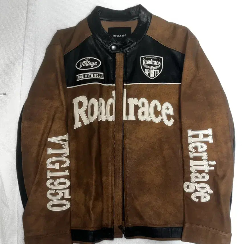 [BUNJANG] Buckaroo Leather Rider Jacket / 버카루 레더 라이더자켓