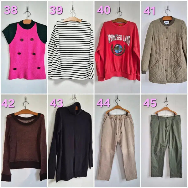 [BUNJANG] Women's Clothing Bundle Set - Assorted Tops and Bottoms / [3500원] 여성의류정리 3