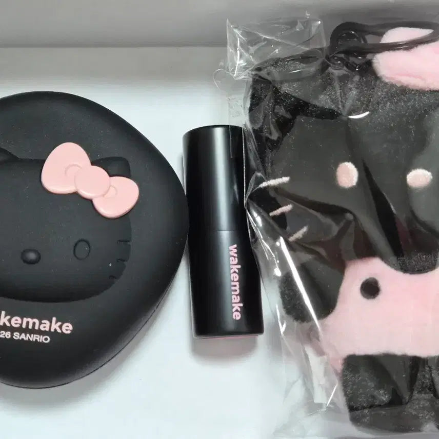 [BUNJANG] WakeMake Black Kitty Edition Bundle Set / 일괄)웨이크메이크 블랙키티 3가지