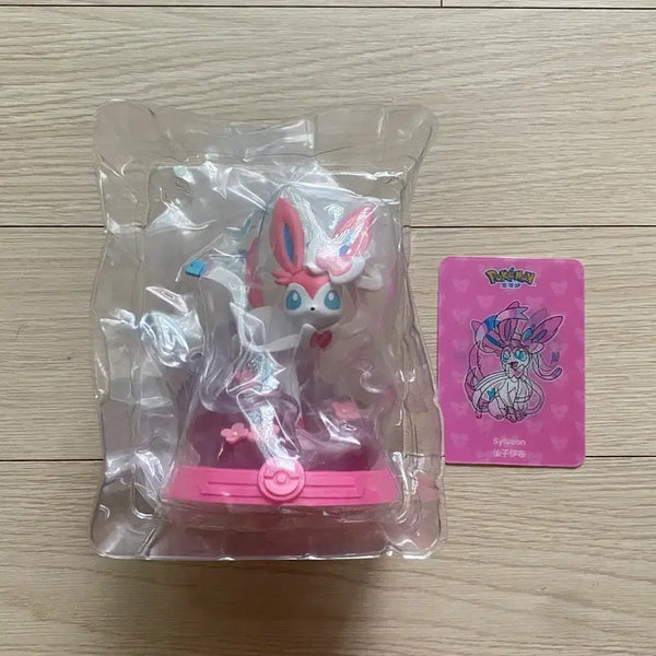 [BUNJANG] Pokemon Eevee Evolution Sylveon Figure / 포켓몬스터 퍼니즘 이브이 진화 님피아 피규어