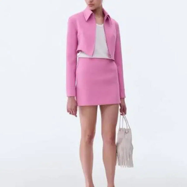 [BUNJANG] Recto Pink Skirt Size S / (택 유) 렉토 스커트 핑크 S