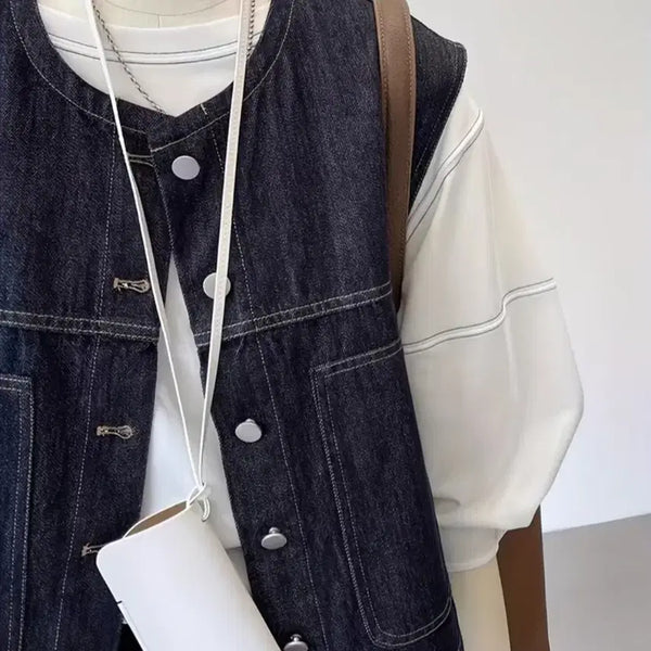 [BUNJANG] Denim Vest / 데님 조끼  베스트 88