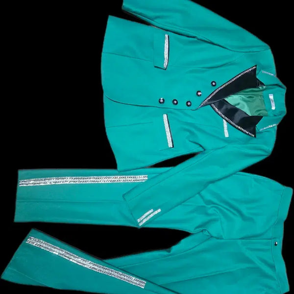 [BUNJANG] Stage Performance Outfit 3-Piece Set with Blouse / 장구 공연복 무대복 행사복