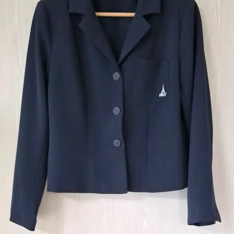 [BUNJANG] ELLE Fall Jacket S Navy / ELLE 가을자켓 새상품 S