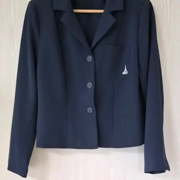 [BUNJANG] ELLE Fall Jacket S Navy / ELLE 가을자켓 새상품 S