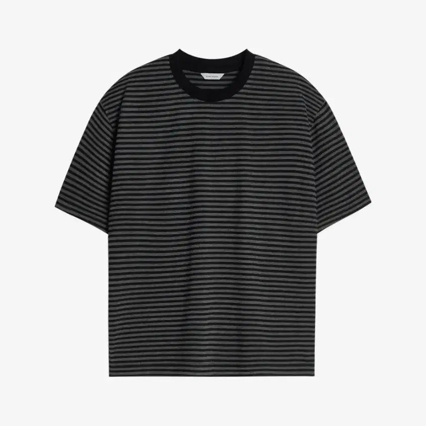 [BUNJANG] Union Studio Iz Stripe Crop T-Shirt / 유니온스튜디오 이즈 스트라이프 크롭 반팔티