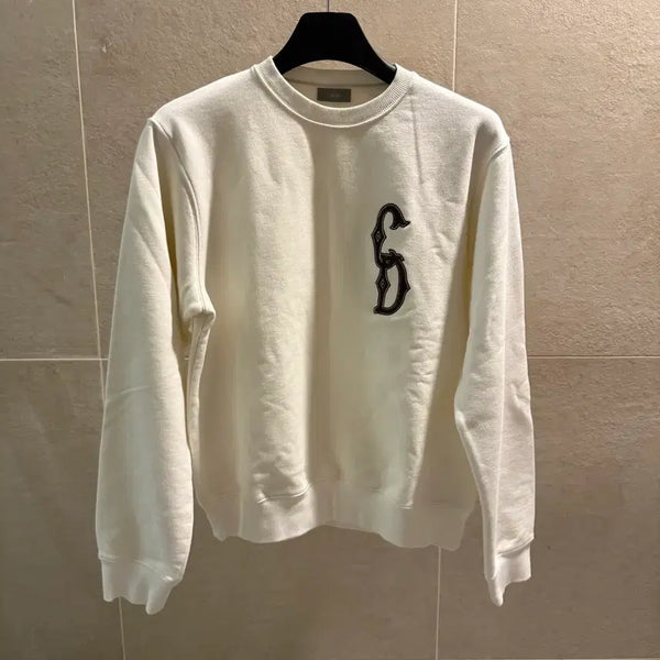 [BUNJANG] Dior CD Logo Sweatshirt (M) / 디올 CD로고 맨투맨 [정품, M]