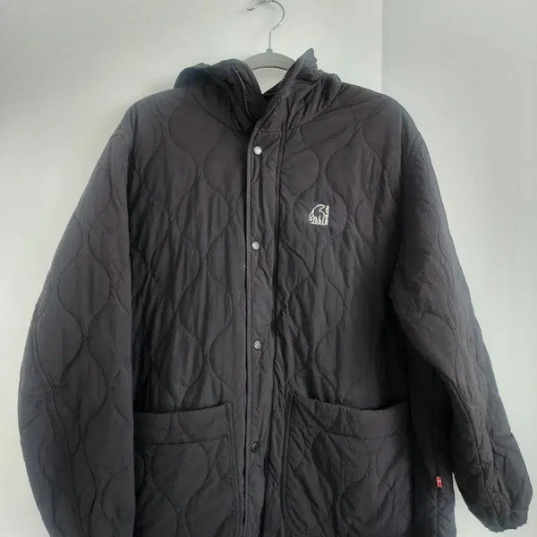 [BUNJANG] Nordisk Quilted Jacket Black / 노르디스크 퀼팅 자켓 블랙