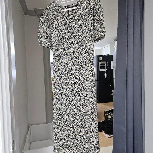 [BUNJANG] LeShop Flower Pattern Midi Dress / 르샵 원피스