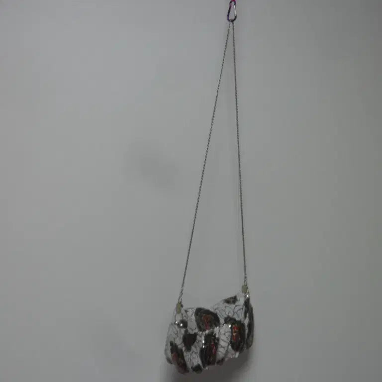 [BUNJANG] No Brand Chain Glitter Bag Pattern Small Handbag / 노브랜드/여성/체인 반짝이/백패턴 소형 핸드백(가로27/세로15/폭5센티)새제품수준
