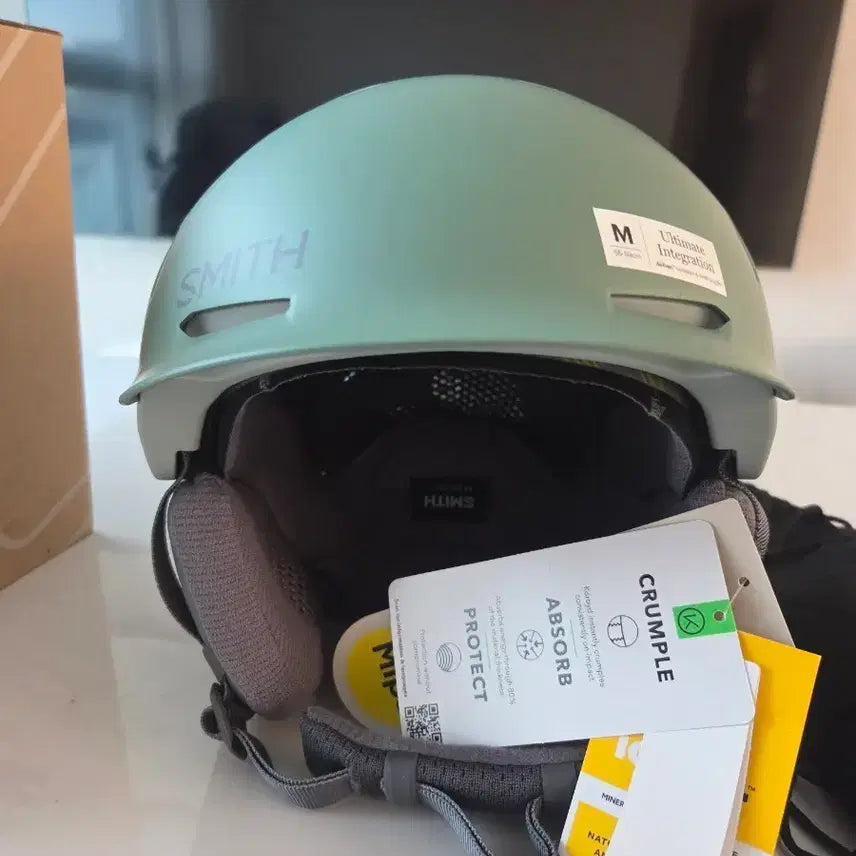[BUNJANG] Smith Nexus MIPS Snow Helmet Matte Cactus Size M / 스미스 스키헬멧