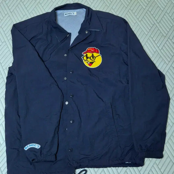[BUNJANG] Vendles Nerd Smile Coach Jacket / 벤들스 너드 스마일 코치 자켓