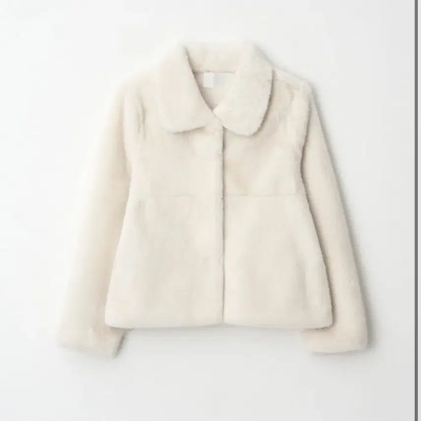 [BUNJANG] Leeds Mink Fur Jacket Ivory / 리즈 leeds 로엔 밍크 퍼 자켓 아이보리