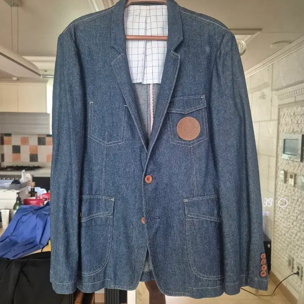 [BUNJANG] Ombruno Casual Denim Jacket / 옴브루노 캐쥬얼 데님자켓