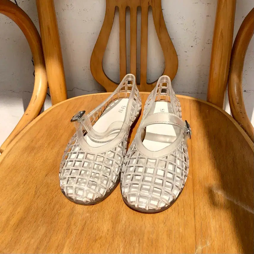 [BUNJANG] Transparent Jelly Shoes / 투명 젤리슈즈