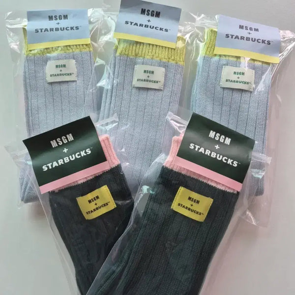 [BUNJANG] Starbucks Socks 5-Pair Bundle / (새상품)스타벅스  양말 5켤레 일괄판매