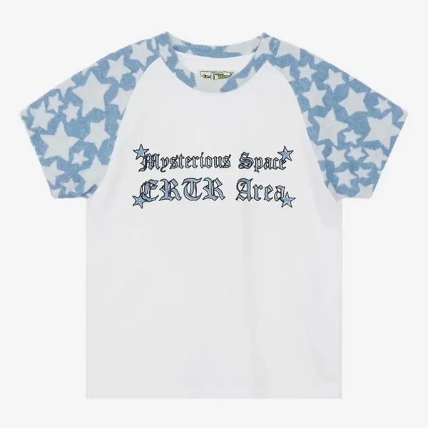 [BUNJANG] ERTR Raglan T-Shirt / ERTR 스타 래글런 티셔츠