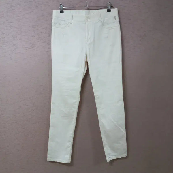 [BUNJANG] LPGA Ivory Pants Spring/Fall Men's / B9-10/LPGA 아이보리팬츠 봄가을 남성