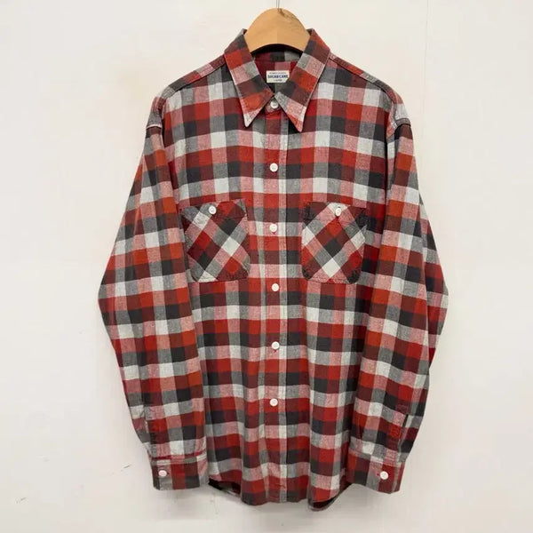 [BUNJANG] Sugar Cane Check Flannel Work Shirt / 슈가케인 체크 플란넬 셔츠