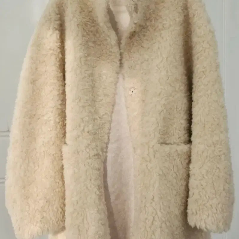 [BUNJANG] 100% Real Wool Suede Lined Jacket / 리얼양모100 양모자켓 (안감스웨이드) 베이지