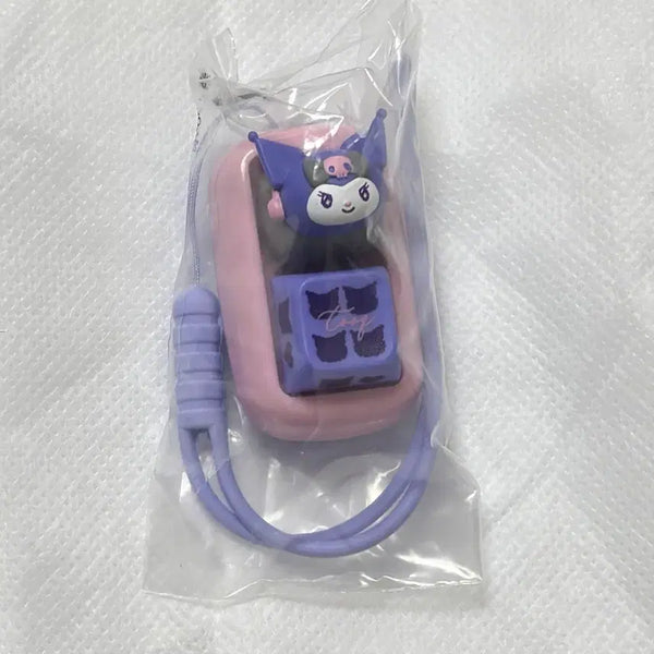 [BUNJANG] Tuc Sanrio Collaboration Kuromi Keycap Keyring / 투크 산리오 콜라보 쿠로미 키캡키링