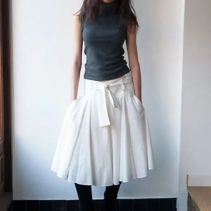 [BUNJANG] Smoothmood Ninetta Skirt Ivory / 스무드무드 Ninetta Skirt Ivory