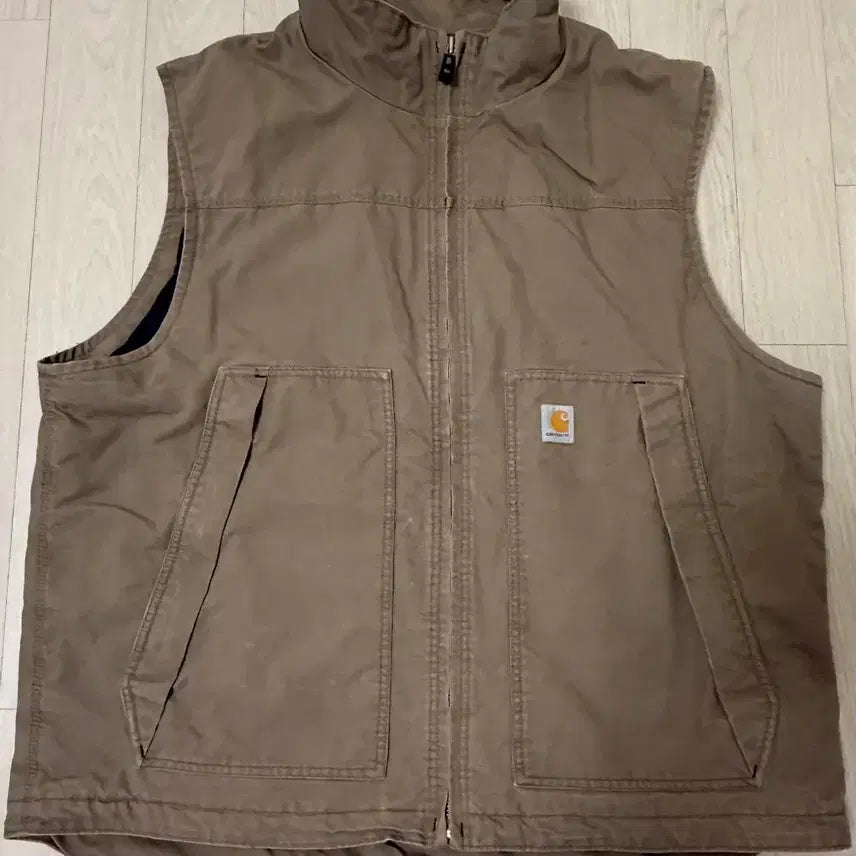 [BUNJANG] Carhartt 00s 'Quick Duck' Jefferson Vest / 00s 칼하트 퀵덕 제퍼슨 베스트 조끼