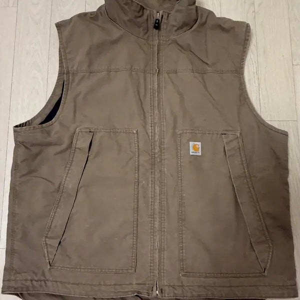 [BUNJANG] Carhartt 00s 'Quick Duck' Jefferson Vest / 00s 칼하트 퀵덕 제퍼슨 베스트 조끼