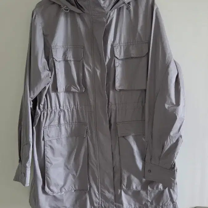 [BUNJANG] Andar Windbreaker Jacket Grey Size M / 안다르 바람막이 M 사이즈 그레이