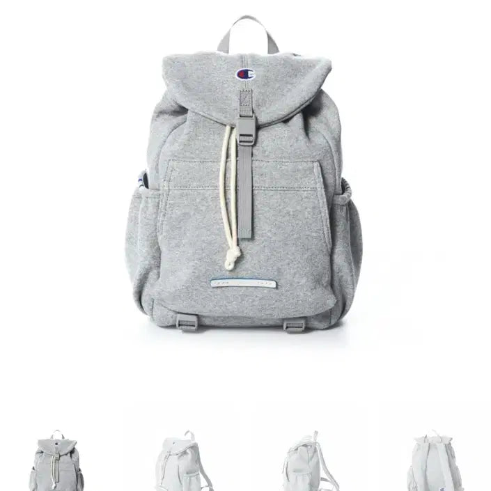[BUNJANG] RAWROW String Rucksack Mini Grey / 로우로우 스트링 럭색 미니 그레이 새상품