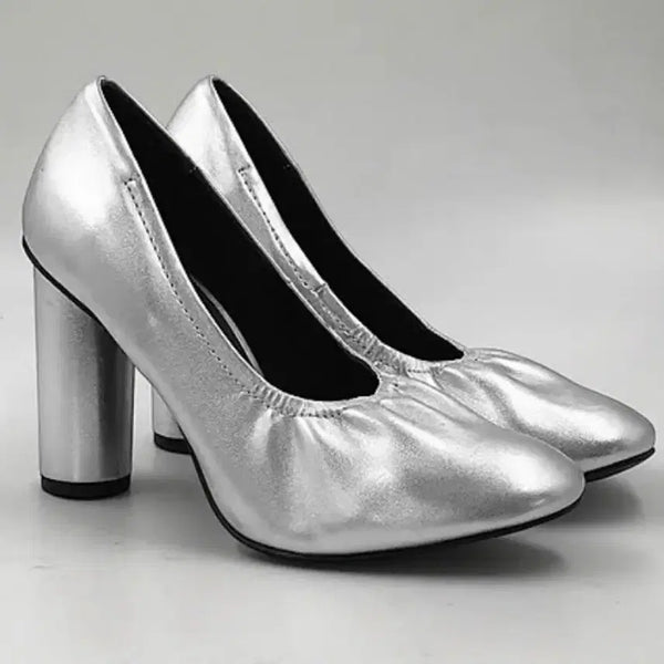 [BUNJANG] H&M Silver Heels Size 230 / h&m 실버 구두 230
