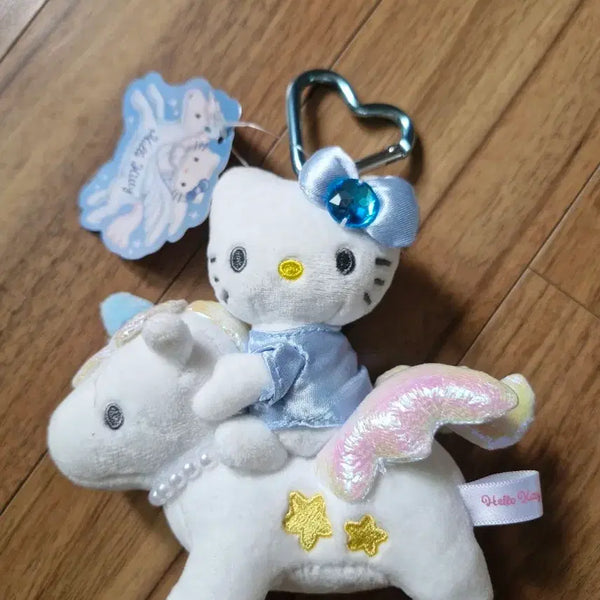 [BUNJANG] Sanrio Hello Kitty Unicorn Plush Keychain / 유니콘 키티 인형키링