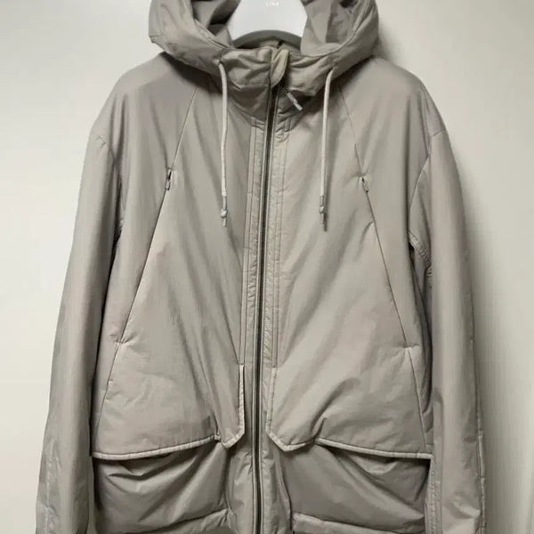 [BUNJANG] Beaker Gore-Tex Layered Padded Jacket (Grey) / 비이커 고어텍스 레이어드 패딩