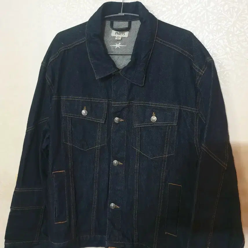 [BUNJANG] PHIPPS One Wash Denim Jacket XL / PHIPPS 원워시 데님 자켓 XL