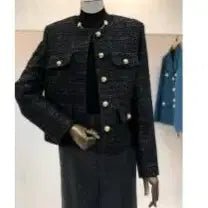 [BUNJANG] MOJO.S.FINNE Tweed Jacket Black / 모조에스핀(2022) 트위드 자켓 팔아요