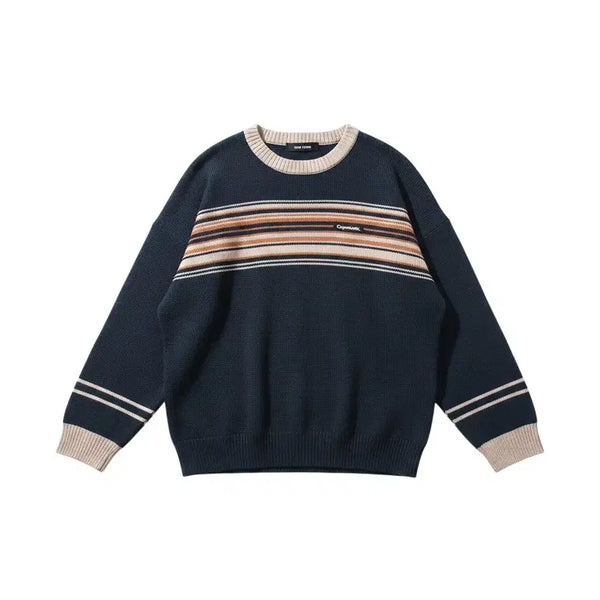 [BUNJANG] CPGN Studio Teal Round Neck Knit (Men's M) / 남성M/ cpgn스튜디오 청록 라운드넥 니트 10-100